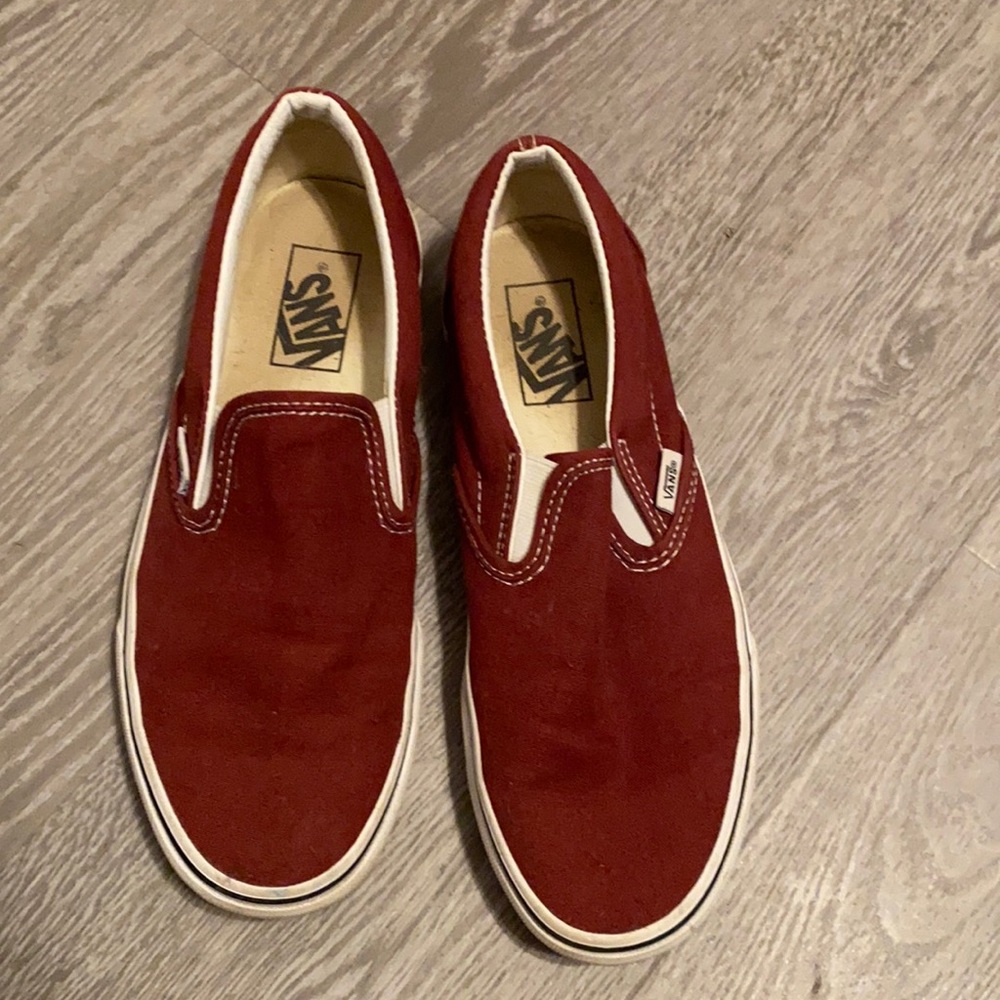 Size 8 maroon Vans